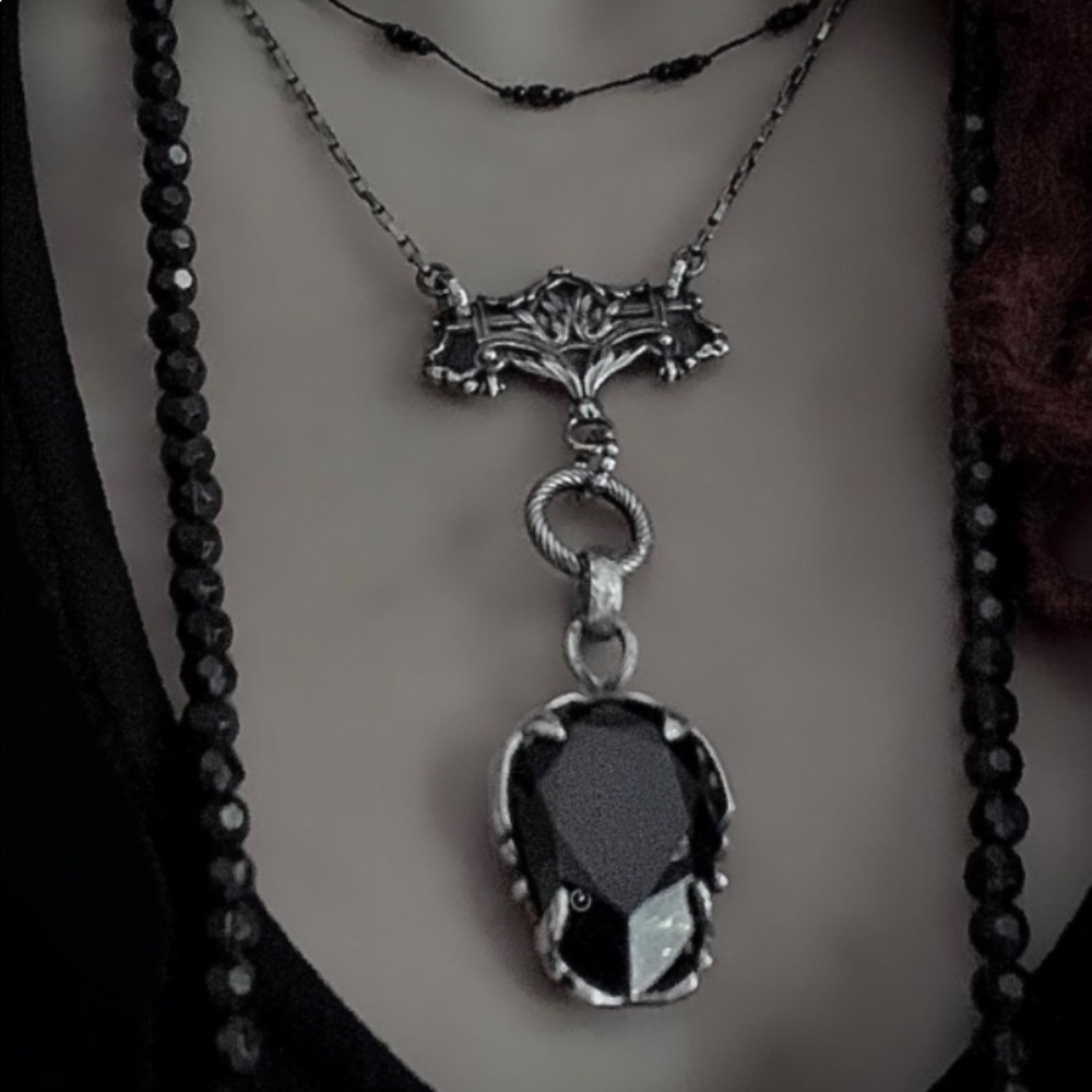 🚫 SOLD!
Victorian Sterling Necklace